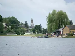 Le lac de Saint-Calais inauguré et ouvert au public