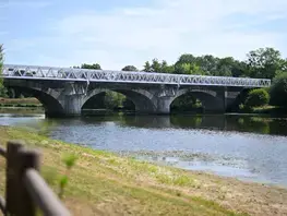 Une nouvelle passerelle inaugurée à Noyen-sur-Sarthe