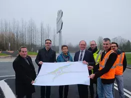 Deux nouveaux carrefours à Pontvallain