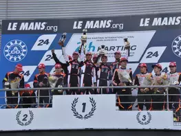 Podium des 24 Heures karting 2018