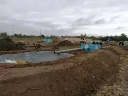 Réseau d’eaux pluviales du Circuit : dernière phase de travaux