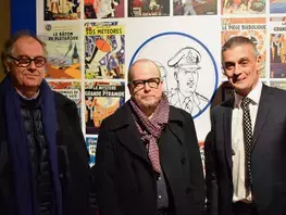 André Juillard, Antoine Aubin et Daniel Chevalier.
