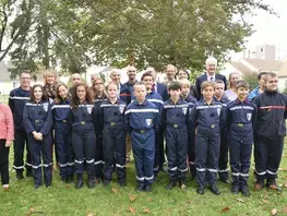 Les cadets de la sécurité civile de La Suze