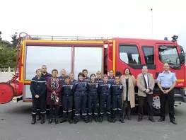 Les cadets de la sécurité civile du Lude en manœuvre