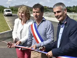 inauguration station d'épuration Parcé