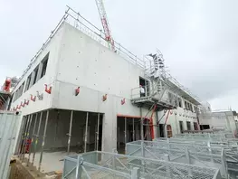 Actuellement en travaux, le collège Maroc-Huchepie change de nom.
