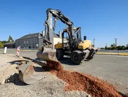 Image d'illustration de travaux routiers