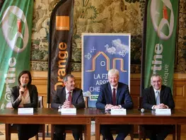 Orange rejoint le réseau de fibre optique sarthois !