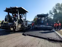 Champagné : Travaux d’enrobés sur la RD 357