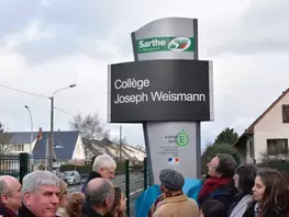 Le collège du Villaret devient collège Joseph Weismann
