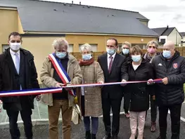 Sept maisons locatives inaugurées à Louplande