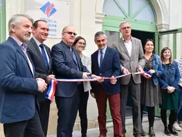 Inauguration du nouvel office de tourisme de Sablé