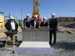 Une première pierre pour le siège de Oui Care