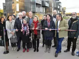 Inauguration de logements Sarthe habitat à Yvré-l'Évêque