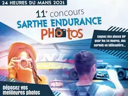affiche du concours Sarthe Endurance Photos