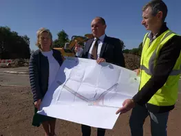 Route de Laval : bientôt un giratoire pour accéder à l'autoroute