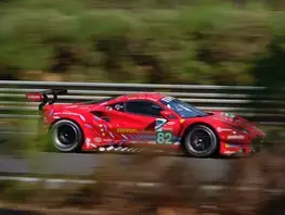 La Ferrari Risi n°82 de Sébastien Bourdais