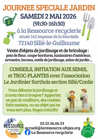 Journée spéciale jardin à la Ressource-recyclerie