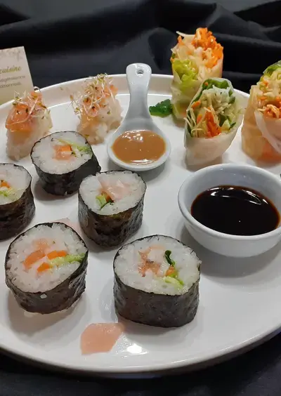 Cours de cuisine : Makis et Salade Asiatique