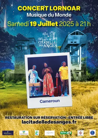 Concert Lornoar Trio - Musique du monde