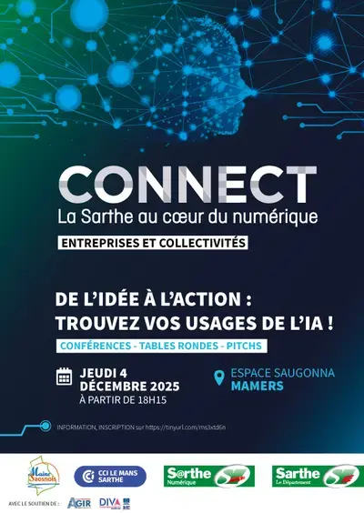 La Sarthe au cœur du numérique - Connect 2025
