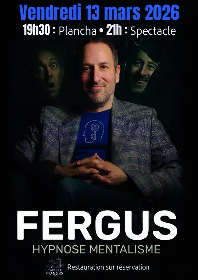 Spectacle d'hypnose et de mentalisme par Fergus