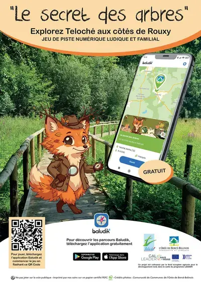 Jeu de piste numérique Baludik "Le secret des arbres"