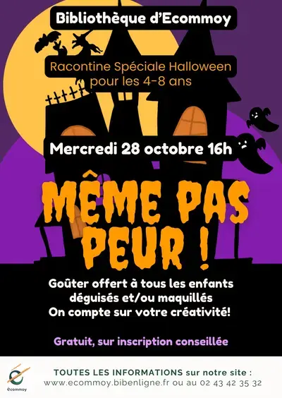 Racontines Spéciale Halloween : Même pas peur !