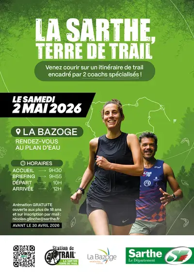 Initiation au trail en Sarthe