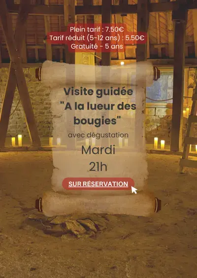 Visite guidée « À la lueur des bougies »