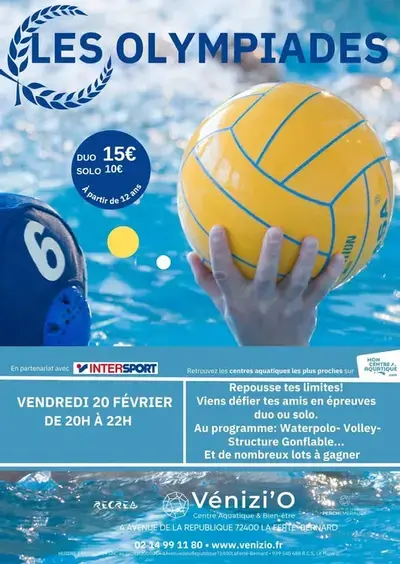 Les Olympiades de Noah débarquent à Vénizi’O !