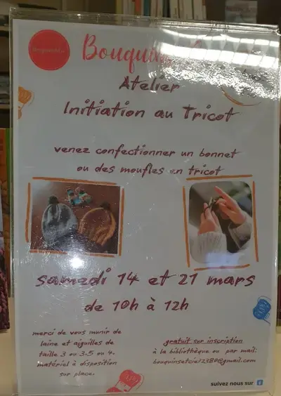 Atelier créatif : Confection d'un bonnet ou de moufles en tricot
