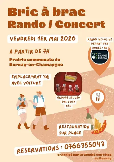 Bric à brac, rando & concert