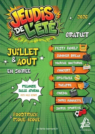 Jeudi de l'Eté : "Cinéma en plein air"