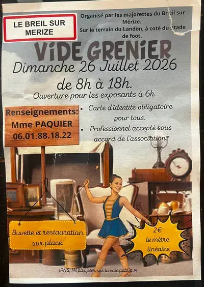 Vide Grenier des Majorettes