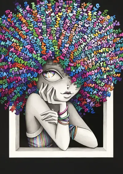 "Vinie, Ins & Outs" de l’artiste Vinie
