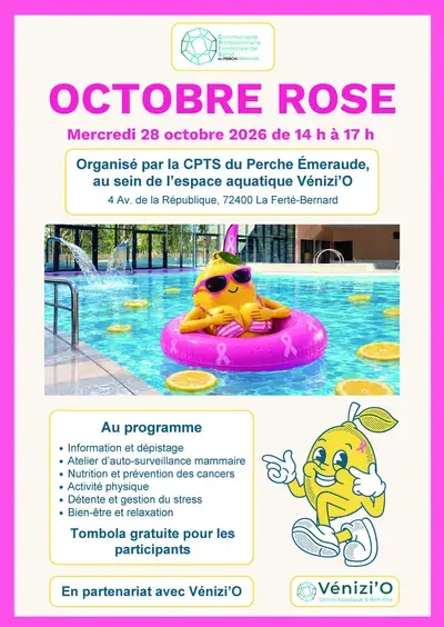 Journée spéciale Octobre Rose à Venizi'O
