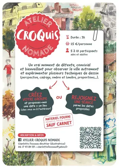 Atelier croquis nomade