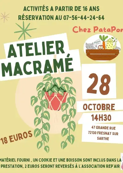 COMPLET - Atelier macramé