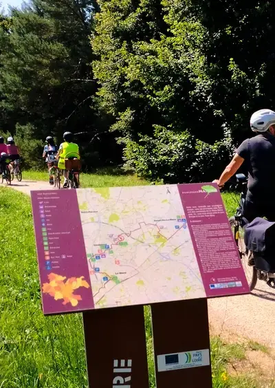 Sur le Boulevard Nature à vélo avec Cyclamaine, moitié ouest