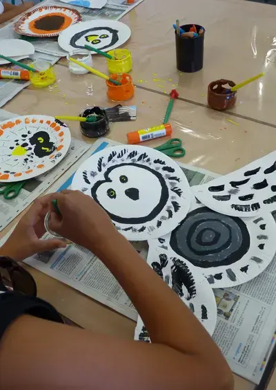 Atelier 5/7 ans "Chouette, un hibou"
