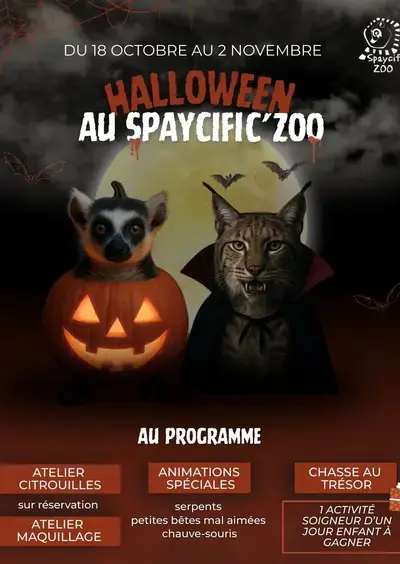 Halloween au Spaycific'Zoo !