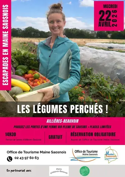 Escapades en Maine Saosnois - Visite de La Ferme des Légumes Perchés, rencontre avec des passionnés