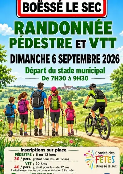 Randonnée pédestre et VTT