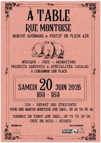 Marché gourmand et festif "A table !"