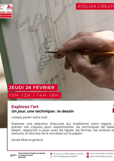 Un jour, une technique : le dessin