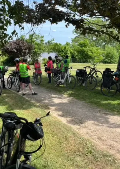 A vélo Curieuz'Mans