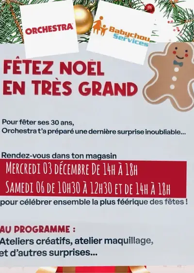 Activités manuelles et maquillage de Noël