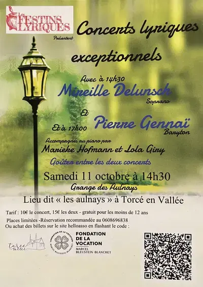 Concerts lyriques exceptionnels