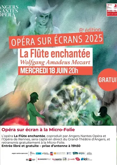 Opéra sur écrans : La flûte enchantée